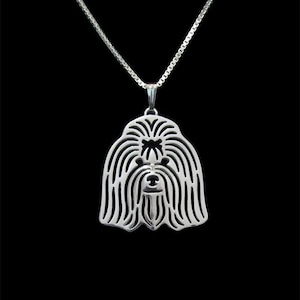 Sterling Silver Coton De Tulear Necklace: Handmade Dog Memorial Jewelry
