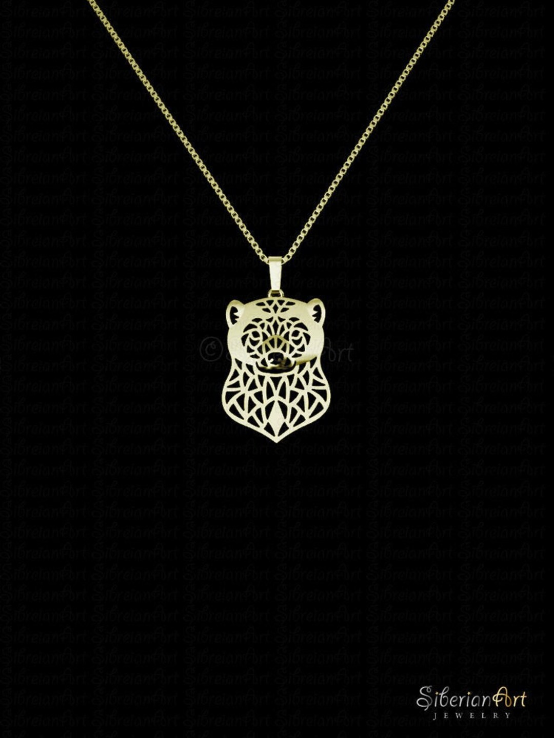 Wolverine Moon Pendant