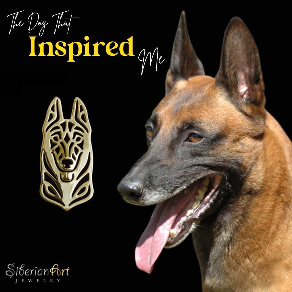 belgian malinois jewelry
