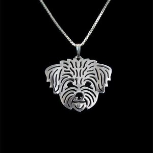 925 Sterling Silver Shih-tzu Necklace Gift For Dog Lovers Dog Necklace Pet Jewelry Dog Memorial Dog Keepsake Show Dog Personalized Gift Rare