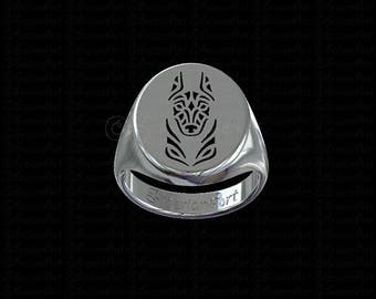 Belgian Malinois ring - sterling silver 925 - gift for dog lovers and owners - Pet Jewelry - best friend jewelry - unisex