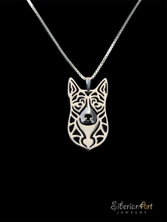 blue heeler necklace