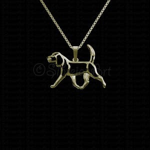 Beagle movement - Solid Gold pendant and necklace