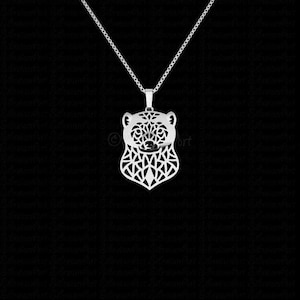 925 Sterling Silver Wild Wolverine Wolverine Necklace Gift For Wolverine Lovers Wolverine Necklace Wild Animal Jewelry Handmade