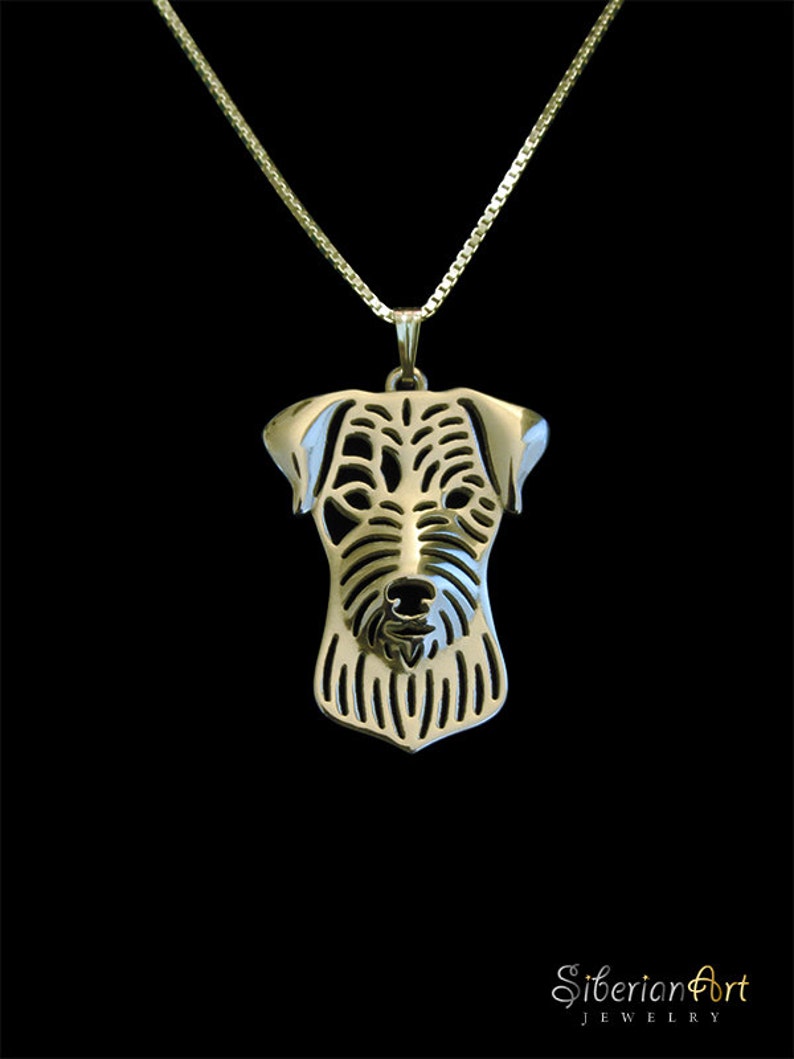 Parson Russell Terrier Jewelry Solid Gold Pendant and Necklace. Etsy