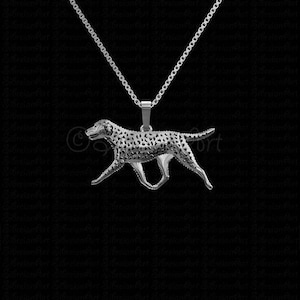 925 Sterling Silver Curly-coated Retriever Necklace Gift For Dog Lovers Dog Necklace Pet Jewelry Dog Memorial Dog Keepsake Pet Show Dog Rare