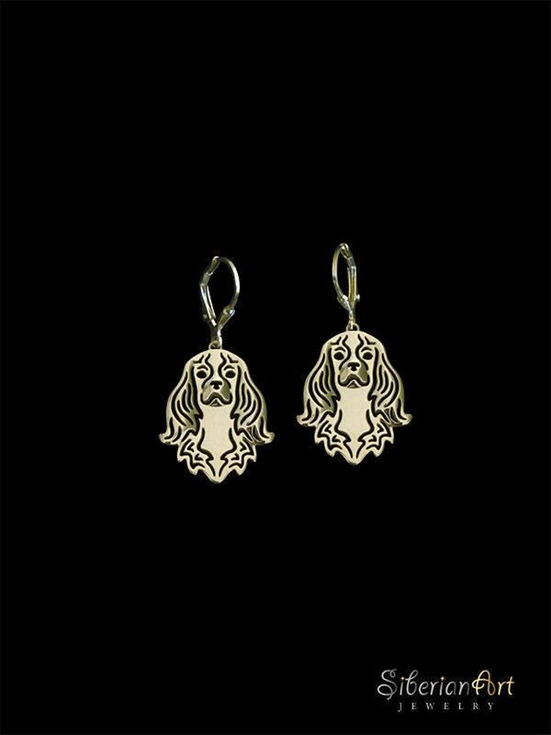 De Cavalier burgundy and gold earrings 276 main image 0