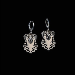 925 Sterling Silver Australian Shepherd Earrings Gift For Dog Lovers Dog Earrings Pet Jewelry Dog Memorial Dog Keepsake Personalized Gift