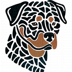 Rottweiler Print - Etsy