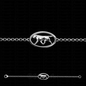 Bracciale Labrador Retriever in argento sterling 925, regalo per gli amanti dei cani, braccialetto per cani, gioielli per animali domestici, commemorativo per cani, ricordo per cani, regalo personalizzato per animali domestici