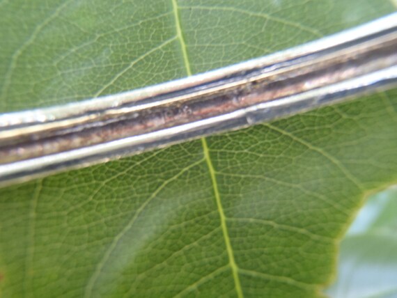 Solid Sterling Silver Bangle Bracelet - image 5