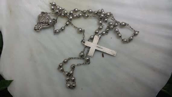 Sterling Silver Child's Rosary A-246 - image 4