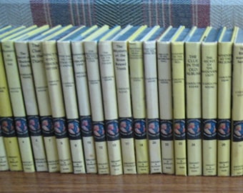 Vintage Nancy Drew Matte Hard Cover, Mystery Books, Fiction-Each Book Sold Separately