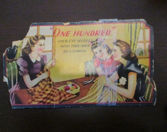 Vintage Sewing Needle Packet, Sewing, Crafts, Notions