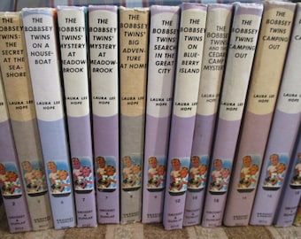 Vintage Bobbsey Twins Hard Cover Adventure Books-Each Sold Separately, Teen, Mystery, Fiction