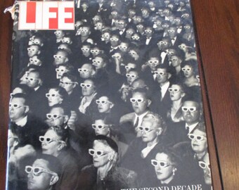 Large Hard Cover "Life-The Second Decade 1946-1955 Book", Photography, Reference, History