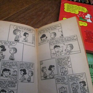 Charlie Brown Paperback Books-Each One Sold Separately, Snoopy, Schultz, Comic, Fiction, Cartoon image 4
