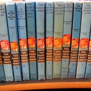 Hardy Boys Series Matte Hard Cover Mystery Books-Each Book Sold Separately, Fiction, Teen, Mystery
