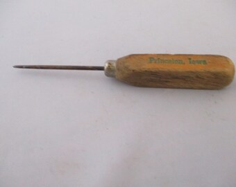 Advertising Ice Pick, Chisel, Collectible, Farmhouse