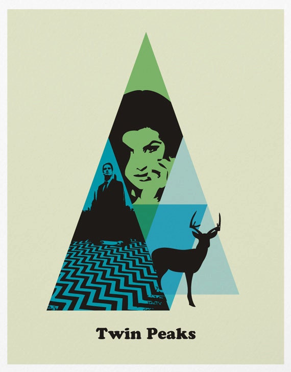 grundigt rim Hound Twin Peaks Poster Print / Twin Peaks Art Poster Print - Etsy