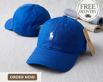 Polo Ralph Lauren Men's Baseball Cap, Adjustable Chino Cotton Hat, New With Tags