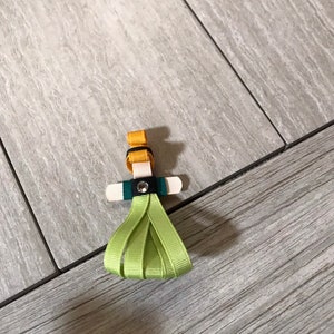 Coronation Anna Inspired Ribbon Sculpture Hair Clip