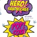 Superhero Food Cards 1/2 Page With TEXT printable - Etsy