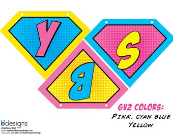 Super feliz cumpleaños bandera nombre personalizado • pequeño • impreso