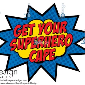 Custom Superhero Signs • 8" X 10" • Printable - Etsy