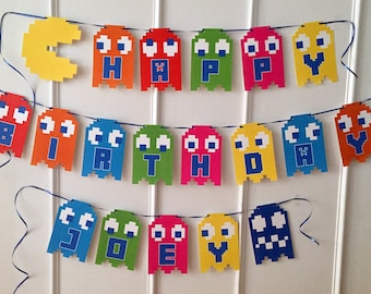 Arcade / Video / Gamer Banner • 7.9" x 5.25" • Printed