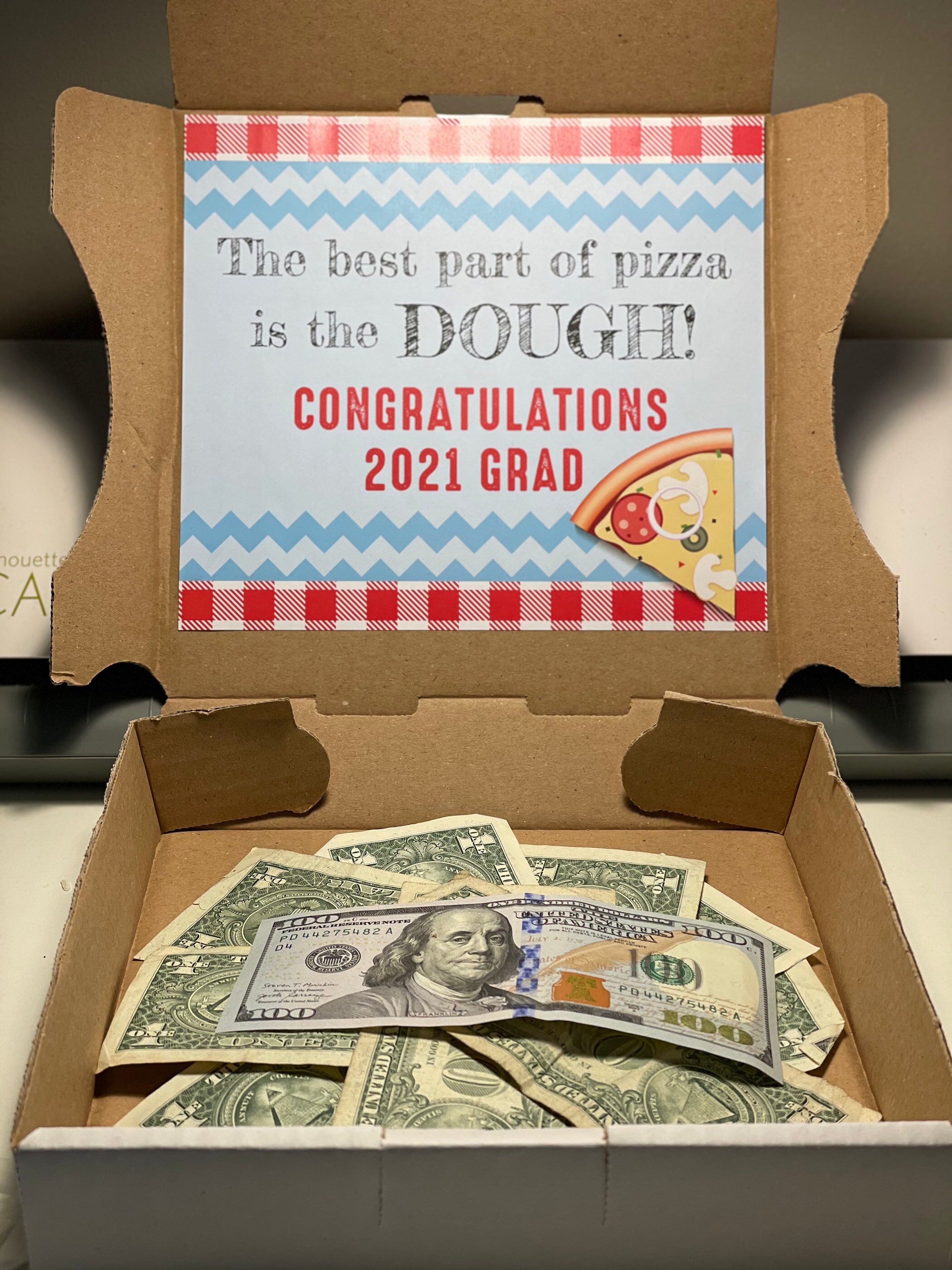 Pizza Box Graduate Gift graduate Gift Pizza Box large Etsy