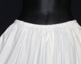 Plus Sizes 18-30 Vintage Style White Cotton Petticoat Broderie - Etsy UK