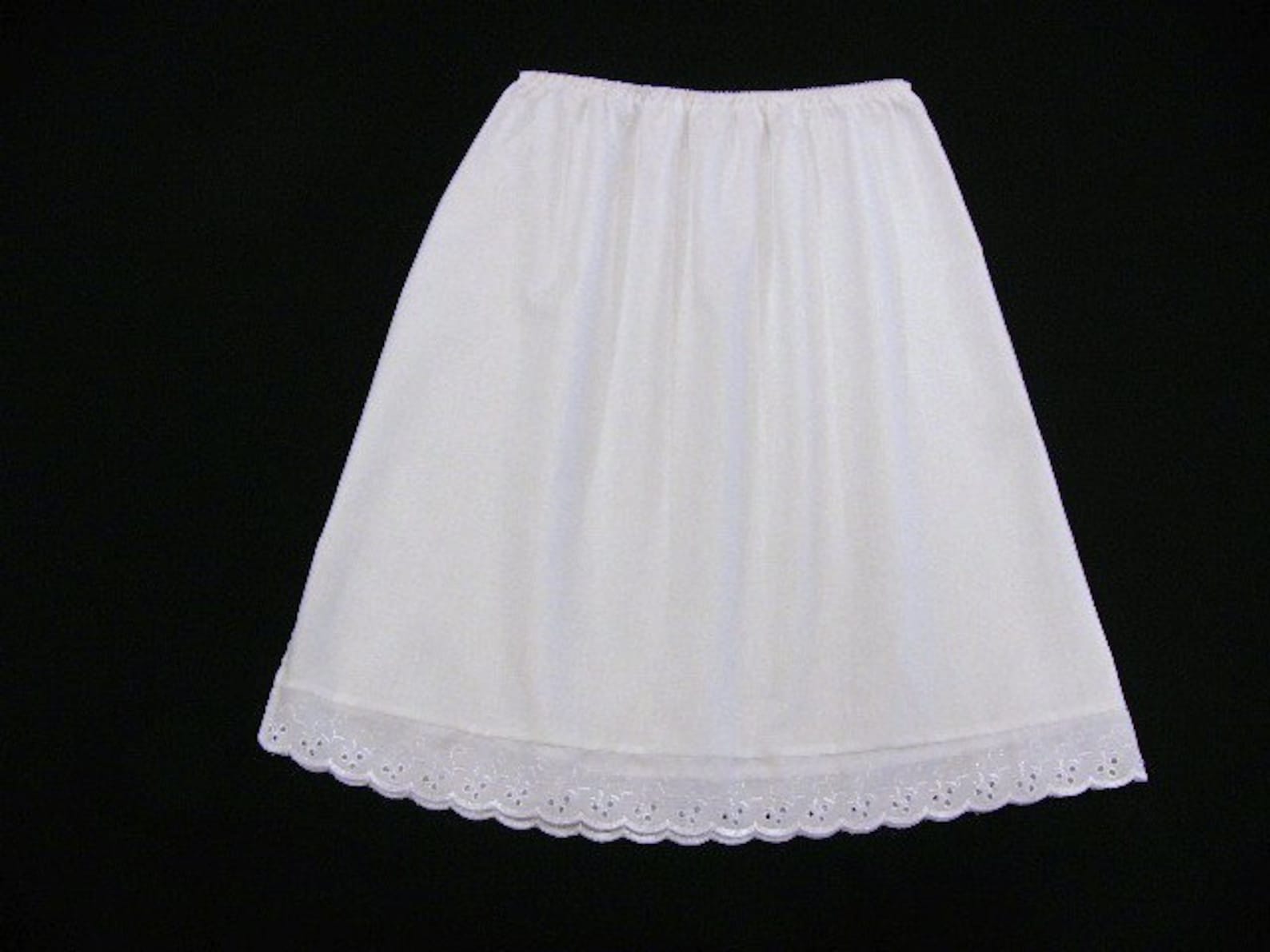 Shorter Lengths 1422 White Half Slip Petticoat Etsy