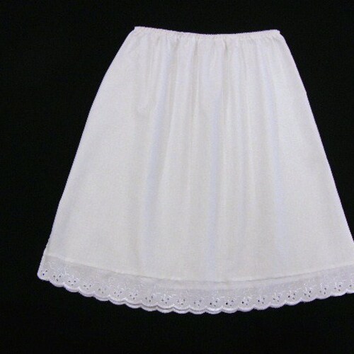 UK Sizes 818 White Half Slip Petticoat Lengths From Etsy UK