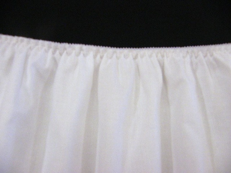 Shorter lengths 1422 White Half Slip Petticoat 8-18 U.K.sizes image 3