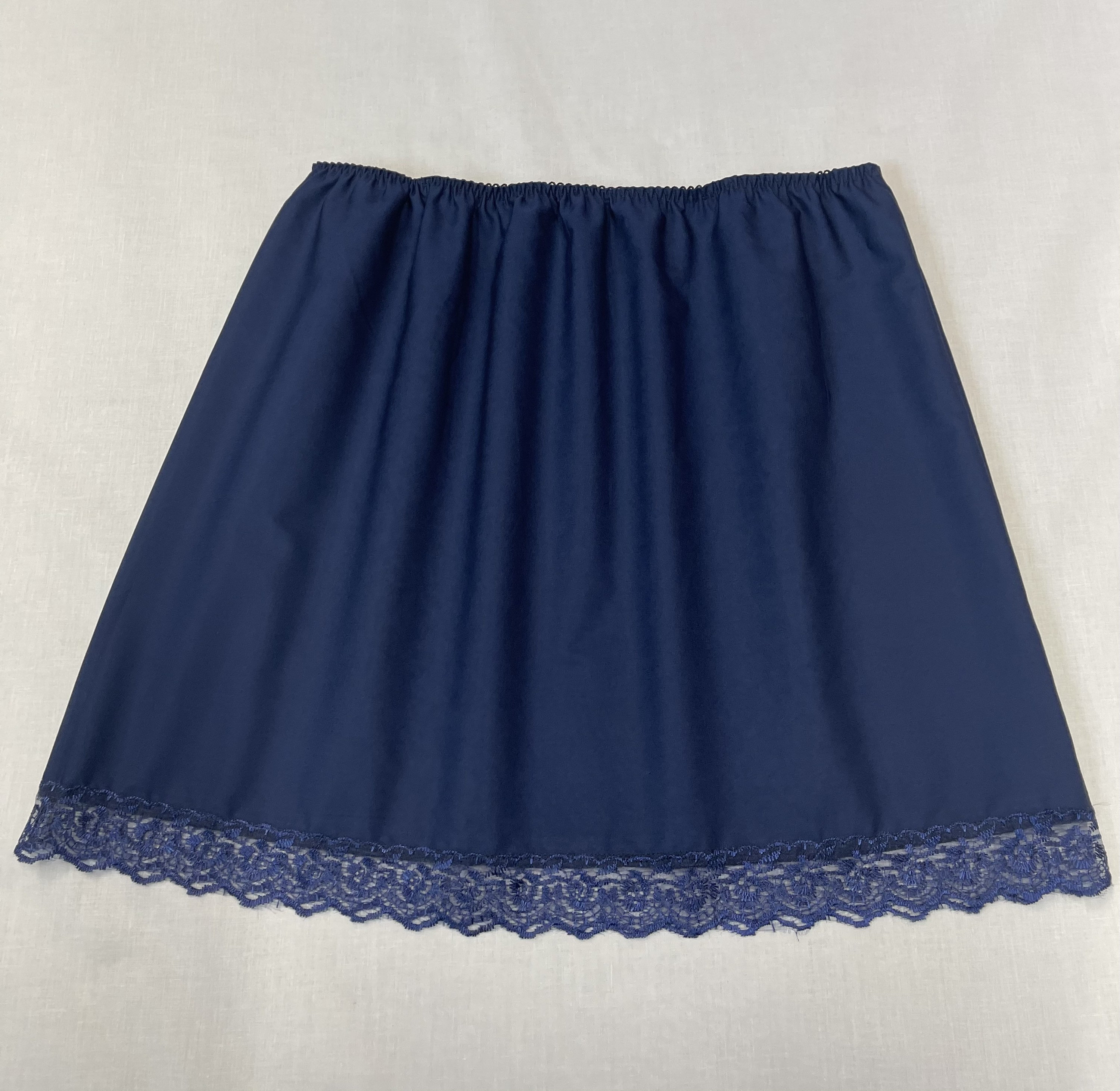UK Sizes 8-18 French Navy Blue Half Slip Petticoat Lengths - Etsy UK