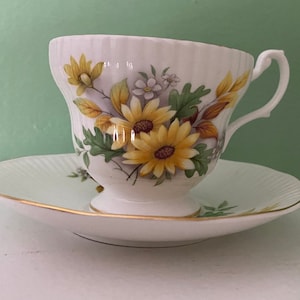 Royal Minister Fine Bone China: Tea cup and saucer set