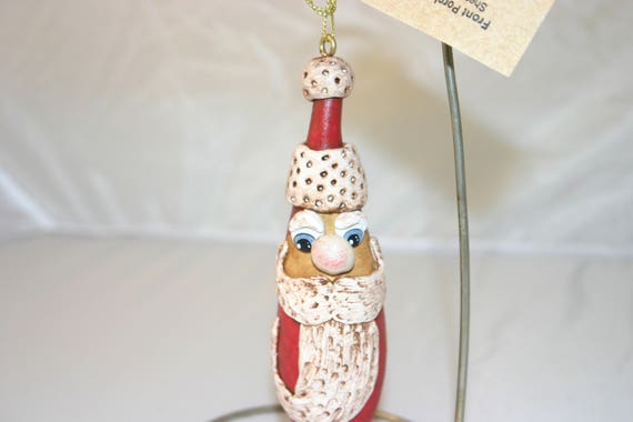 Santa Ornament