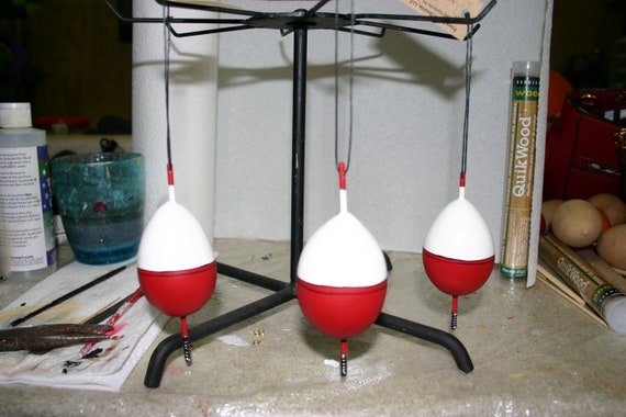 Set of 5 Fishing Float Ornaments