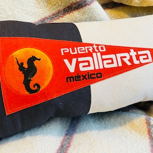 Pennant Pillow American Roadtrip, Puerto Vallarta Mexico