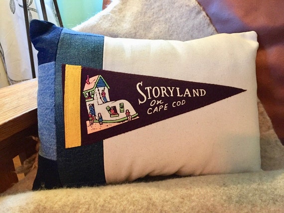 American Roadtrip Pennant Pillow Storyland Of Cape Cod Etsy Interesting Cape Cod Decorative Pillows American Roadtrip Pennant Pillow Storyland Of Cape Cod Etsy Interesting Cape Cod Decorative Pillows