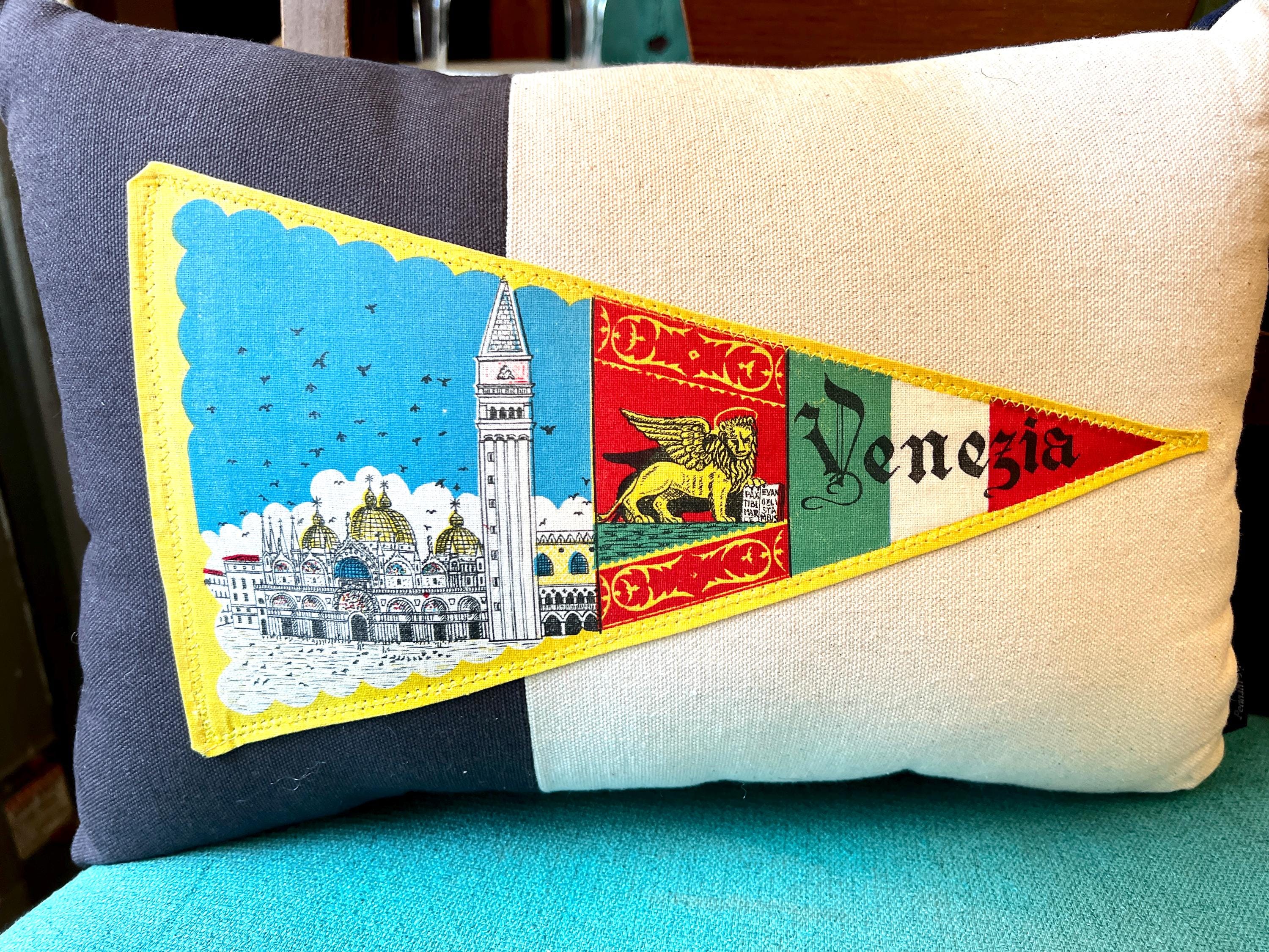 Gagliardetto Pennant Vintage – U.S. FOLGORE VERANO 1946 – RARE (Italie)