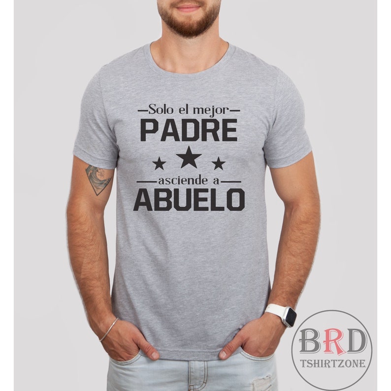 Gift for Abuelo Abuelo Shirt Pregnancy Announcement Spanish - Etsy