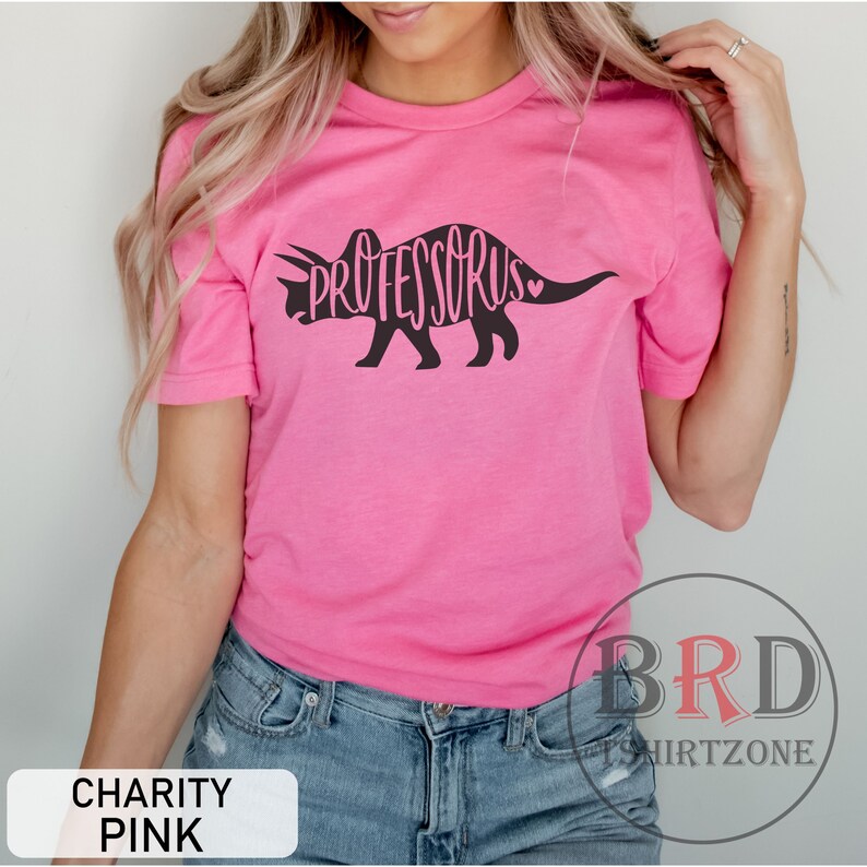 Professorus Shirt, Shirt For Professor, Gift For Professor, Doctorate Shirt, Higher Education Teacher Shirt, Teacher Appreciation Gift Charity Pink