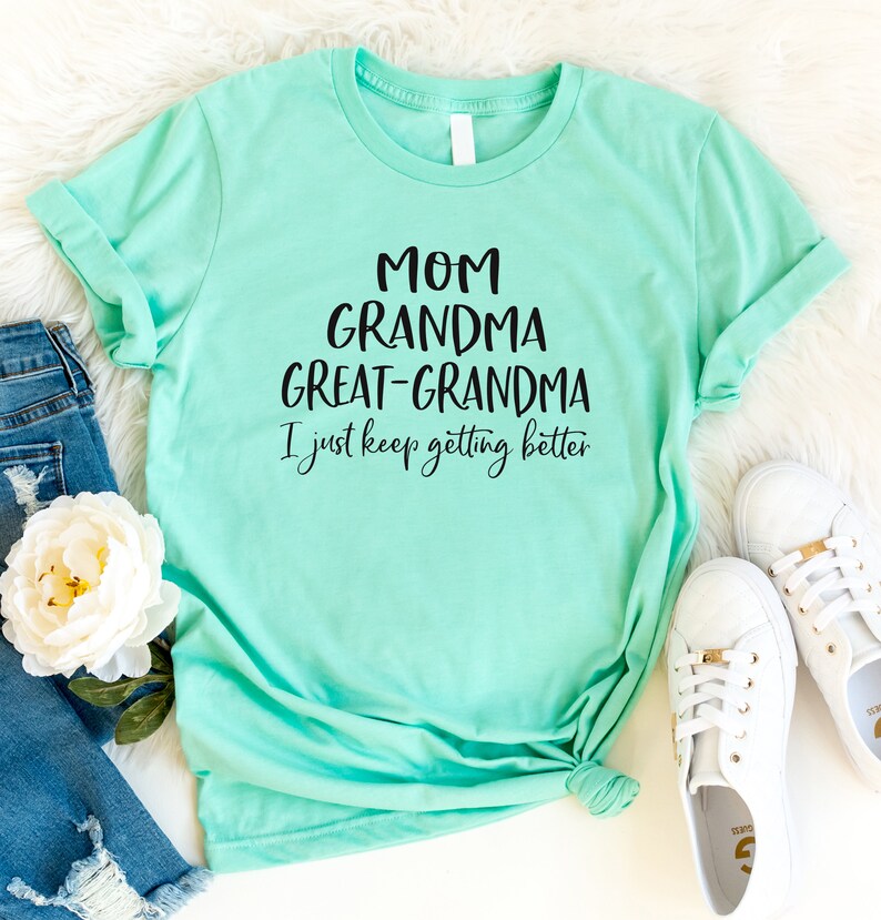 Great Grandma Shirt Great Grandma Gift Pregnancy Etsy
