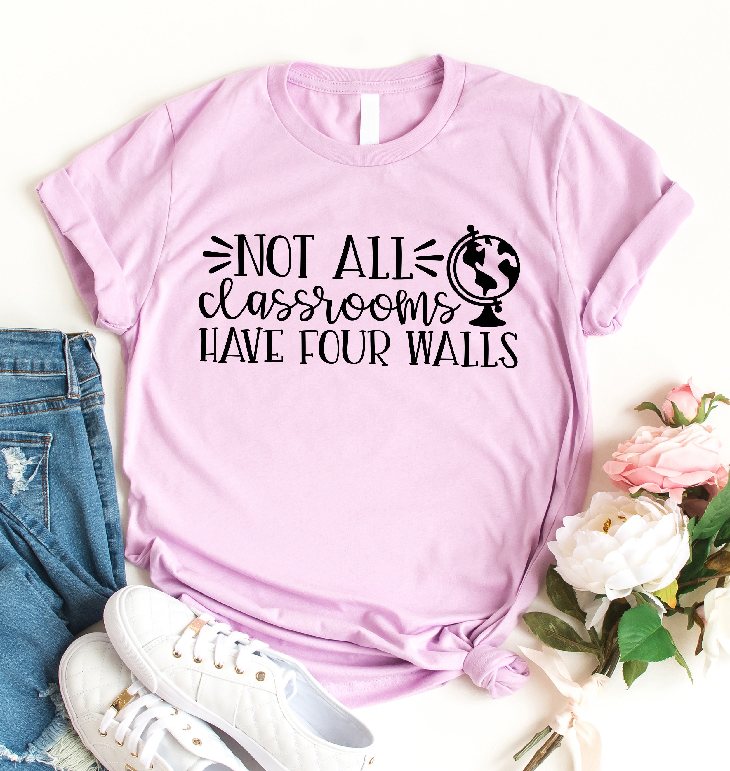 Four Walls Teacher Shirt Field Trip 