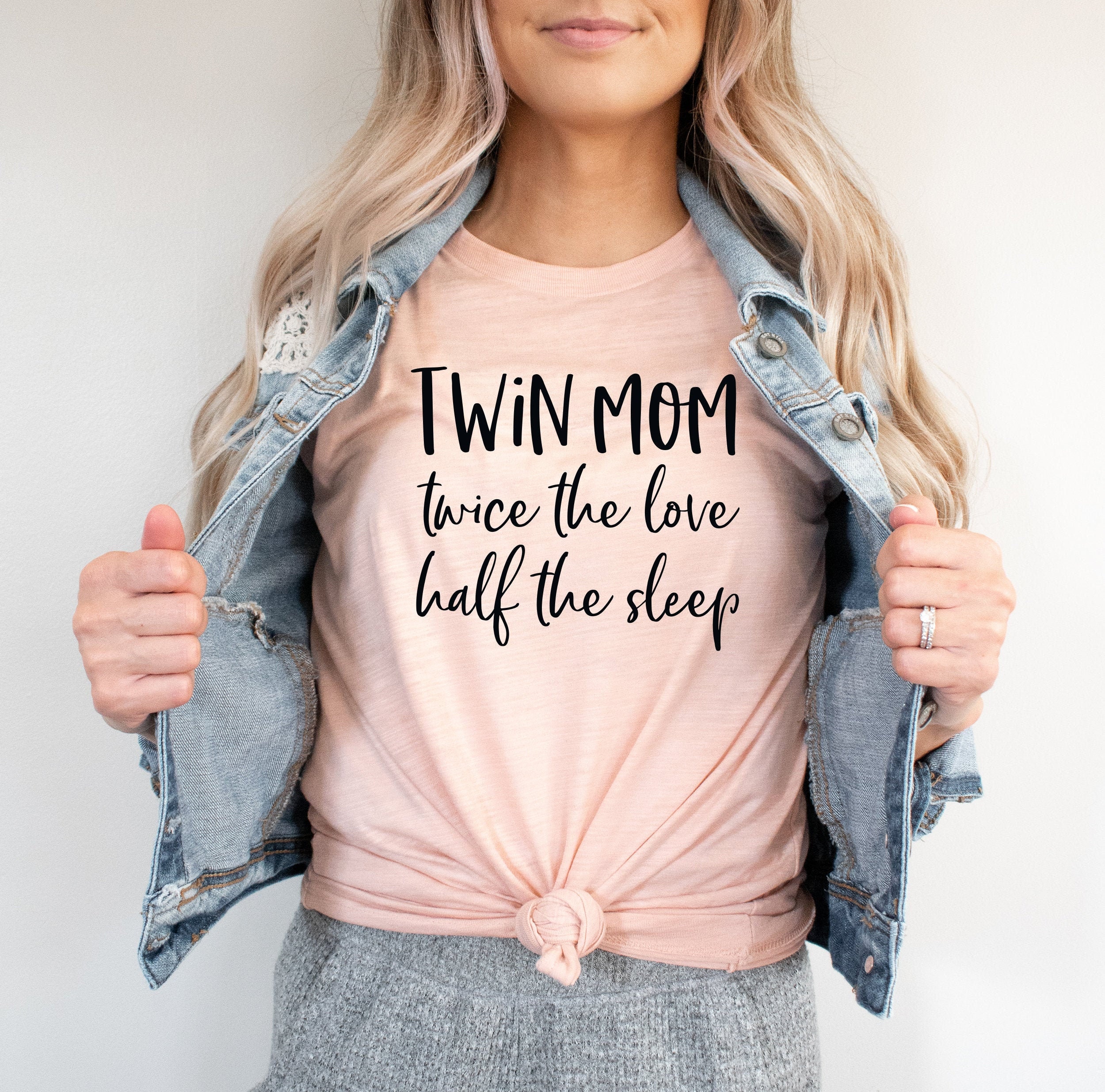 Twin Mom Shirt For Twin Mom Mom Of Twins Gift Mother's Etsy