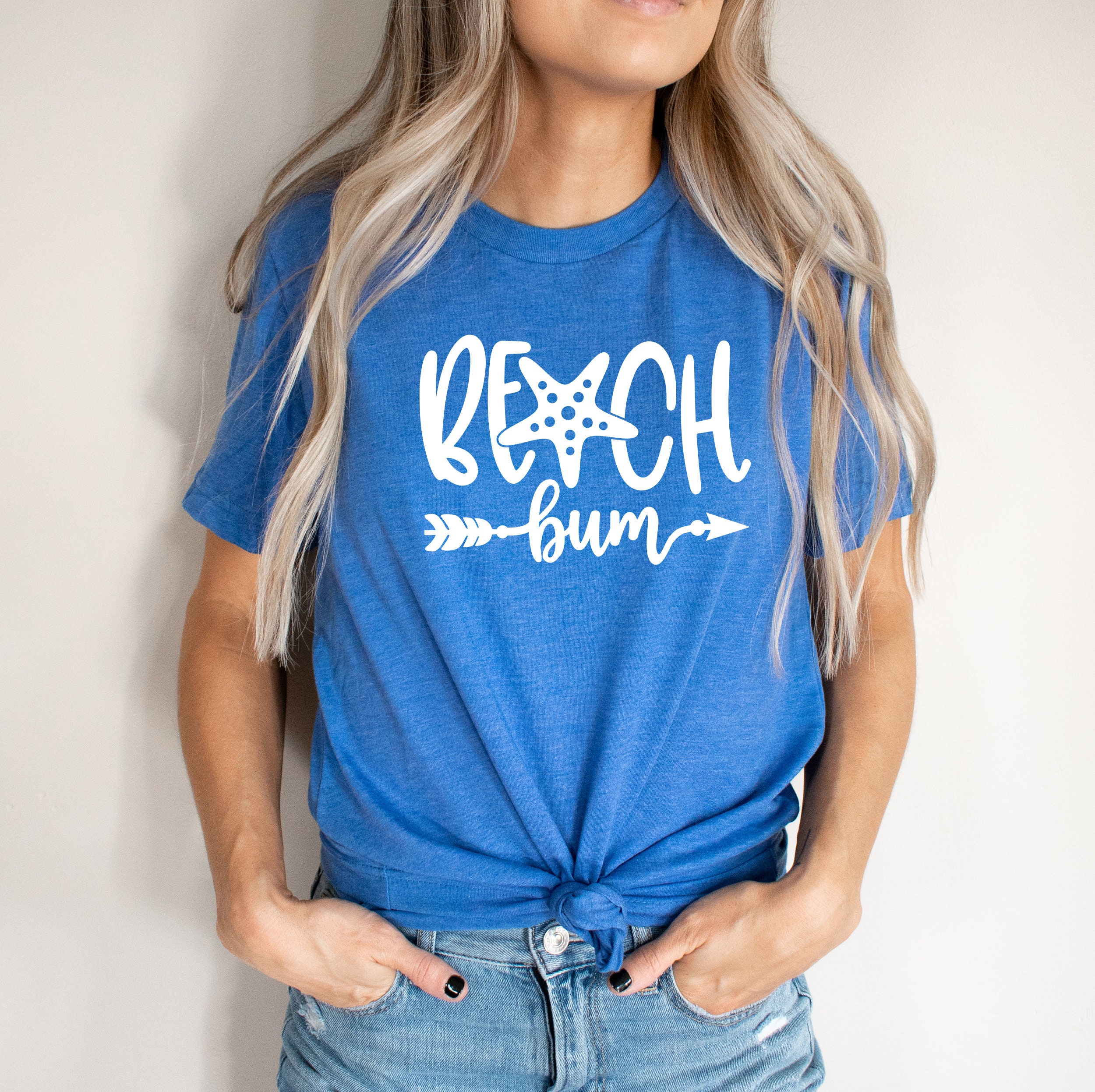 Beach Bum Beach Shirt Summer T Shirt Gift For Her Shirts | Etsy