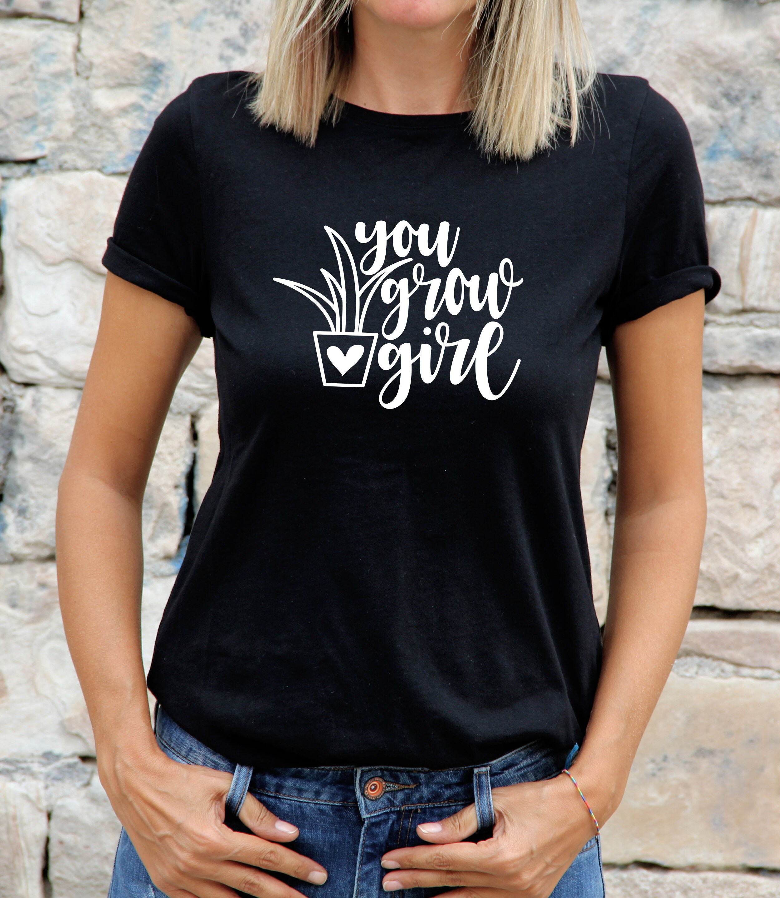 Plant Mom Shirt Plant T Shirt Plant Lady T Shirt You Grow | Etsy