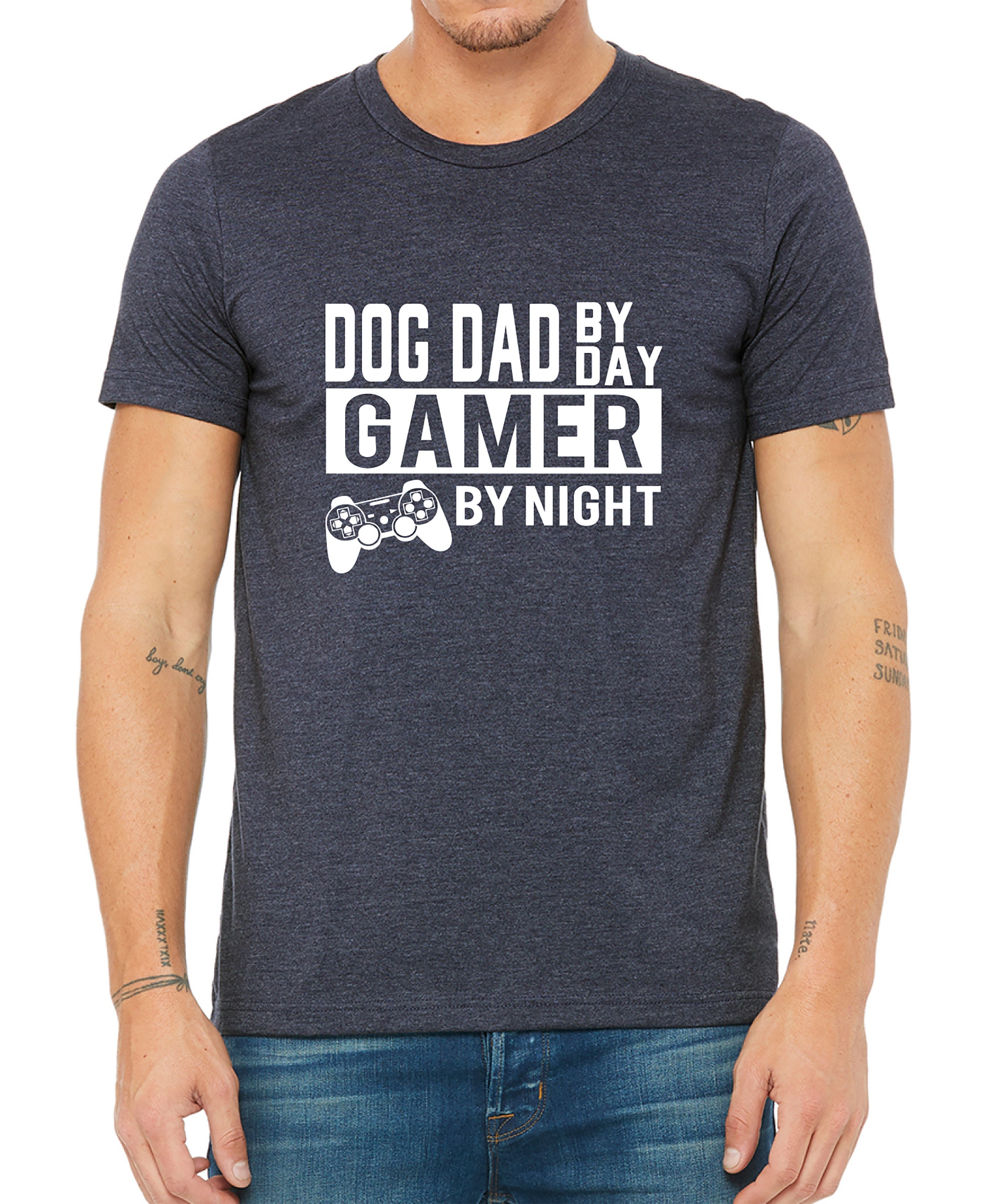 Gamer Dog Dad Shirt Dog Dad Shirt Fathers Day Gift Dog Dad - Etsy